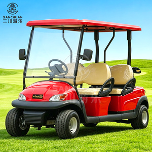 รถกอล์ฟ 4 ที่นั่ง สำหรับการท่องเที่ยวและสวนสาธารณะ ยี่ห้อ SANCHUAN Golf Car - Product Image 3