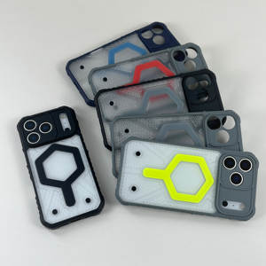 Custodia <span class=keywords><strong>Compatibile</strong></span> <span class=keywords><strong>con</strong></span> Ricarica Wireless per Telefoni Android, <span class=keywords><strong>Cover</strong></span> Anti-caduta <span class=keywords><strong>con</strong></span> Protezione Sicura per <span class=keywords><strong>iPhone</strong></span> 17 16 15 14 13 12 <span class=keywords><strong>11</strong></span> <span class=keywords><strong>Pro</strong></span> Max - Product Image 2