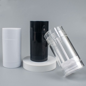 Wholesale 15g Unique Shape Transparent Deodorant Stick Tube Antiperspirant Deodorant Container Packaging Personal Care Compact - Product Image 4