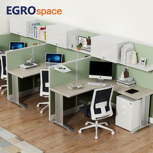 EGROspace Projects <span class=keywords><strong>Panel</strong></span> <span class=keywords><strong>perforado</strong></span> Escritorios de oficina Mesa de partición Cubículo Estación DE TRABAJO - Product Image 5