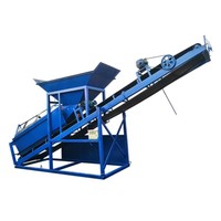 Machine de criblage de sable vibratoire de haute qualité / cribleuse de sable mobile