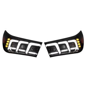 Conjunto de Faros Delanteros para Automóvil, Luces Antiniebla, Luces Altas, Intermitentes Dinámicas, DRL para Toyota Hilux Revo Tacoma 2015 a 2020, LED Modificado - Product Image 4