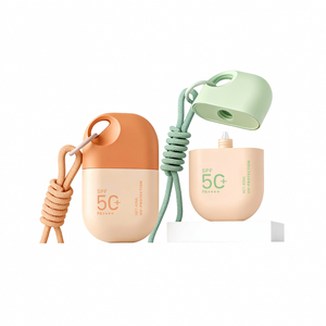 Trending Portable Hanging Strap Squeeze Bottle PE Facial Cleanser Tube Hand Cream Bottle <b>Sunscreen</b> Bottle Custom Packaging - Product Image 4