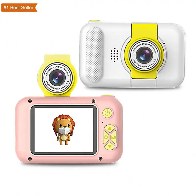 Jumon Mini Children Digital Camera 2.4 Inch Ips Screen Full Hd 1080P Camera Video Selfie Mini Toy Camera