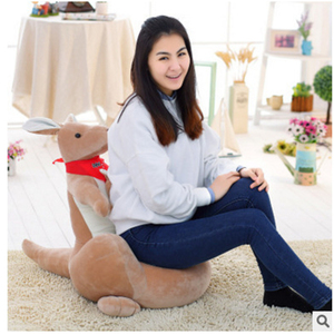Sedia a Sdraio <span class=keywords><strong>Peluche</strong></span> a Forma <span class=keywords><strong>di</strong></span> <span class=keywords><strong>Canguro</strong></span> Madre con Bambino, Simpatico Cartone Animato, ZONOBLE ZON-090045 - Product Image 6
