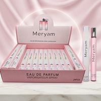 Eau de Parfum Unisexe en Spray, Flacon en Verre Transparent, Boîte avec Capuchon, Tissu Drapé, Miroir de Maquillage, Everlasting