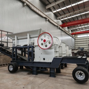 Concasseur <span class=keywords><strong>à</strong></span> mâchoires mobile de 40 tonnes avec protection contre les surcharges, réglage hydraulique, diesel-électrique, pour l'extraction de roches dures, concasseur de pierres - Product Image 2