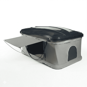Tente de toit rigide en ABS robuste, étanche, pour 2 personnes, compacte, pour SUV, installation rapide pour le camping, RTT, équipée de matériel robuste - Product Image 1