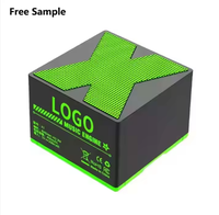 Enceinte sans fil X1 Cube Mini Music Box de l'usine de Pékin pour fêtes à domicile, son surround stéréo, subwoofer, enceinte TWS colorée