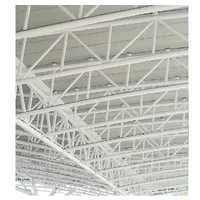 Struttura a capriate in acciaio stadio di calcio struttura in acciaio magazzino a traliccio per tetto a campata grande