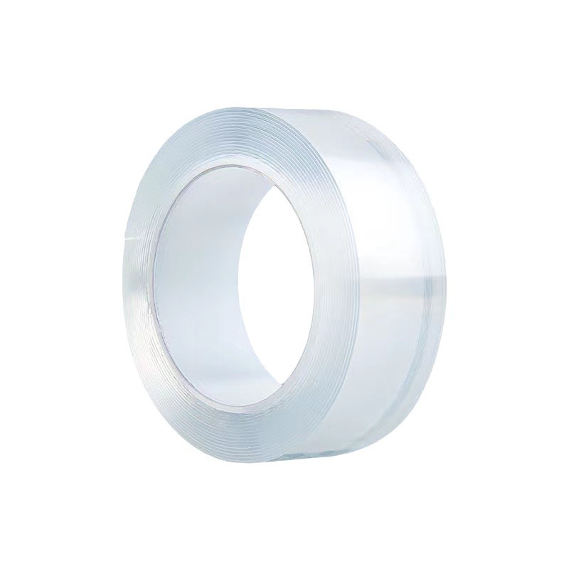 Customized Self-Adhesive Waterproof Reusable Heavy Duty Double Sided PU Nano Tape for Carton Sealing Kitchen Oil-proof
