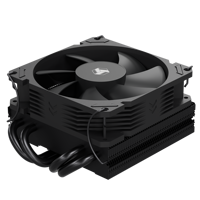 Refroidisseur de processeur FEZCOOL C904-X55 à pression, 4 caloducs, support fluide tout-en-un, contrôle intelligent de la température pour configurations ITX