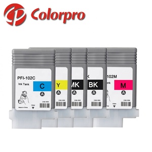 Cartucho <span class=keywords><strong>de</strong></span> <span class=keywords><strong>Tinta</strong></span> Premium PFI-102 <span class=keywords><strong>para</strong></span> <span class=keywords><strong>Canon</strong></span> IPF500/510/600/610/700/710 - Product Image 1