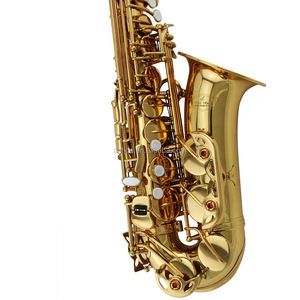 <span class=keywords><strong>Saxofón</strong></span> Alto <span class=keywords><strong>de</strong></span> Alta Calidad con Lacado Dorado - Product Image 5