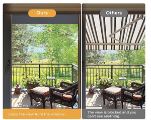 Tenda da Sole Retrattile Motorizzata Elettrica Minimalista per Esterni, Ideale per Matrimoni e Hotel - Product Image 5