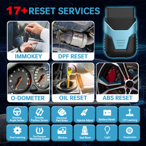 Nuevo Sistema completo HUMZOR Z100 Elite Auto OBD2 escáner 17 Servicio de reinicio IMMOKey herramienta de diagnóstico de coche - Product Image 5
