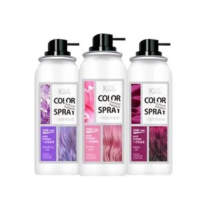 Spray de tintura para cabelo personalizado, popular, personalizado, spray de cor do cabelo permanente