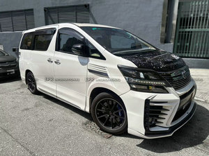 ฝากระโปรงหลังสำหรับเปลี่ยน V2คาร์บอนน้ำหนักเบาสำหรับ Toyota Vellfire AH20 2008-2015 BOLT-ON Direct Swap - Product Image 3
