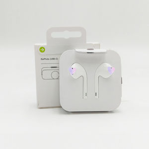 Écouteurs USB-C Type C avec microphone, écouteurs filaires pour <span class=keywords><strong>iPhone</strong></span> 15 16 Pro, accessoire de téléphone portable - Product Image 6