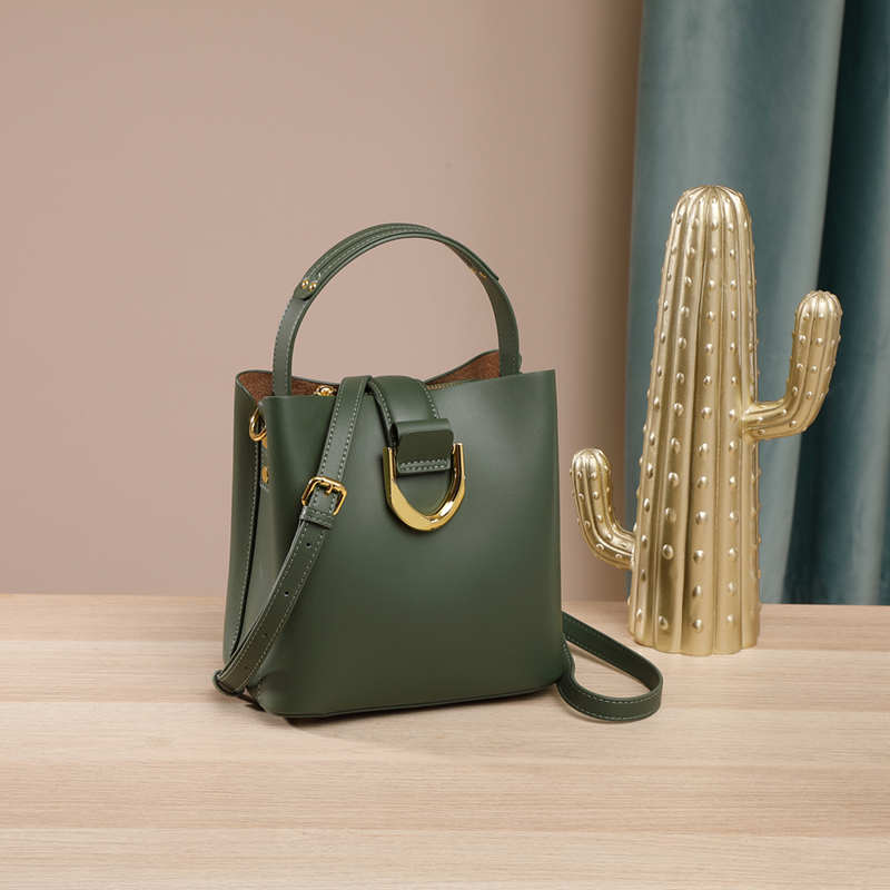 Quiet Luxury Structured Bucket Bag Top