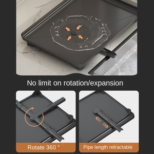 1 Set Dish <b>Rack</b> 2 Tier Dish <b>Drying</b> <b>Rack</b> Kitchen Dish <b>Drying</b> <b>Rack</b> With Drainboard and Utensil Holder for Kitchen Countertop - Product Image 4