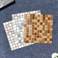 Tuiles de mosaïque en nacre naturelle à motifs, écologiques, traditionnelles, pour murs et sols intérieurs, pour la maison