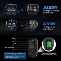 Lampe de recherche Led 60w 500lm avec télécommande sans fil 2 modèles de Spot Led tout-terrain haute Performance Led Spot Drivig Light