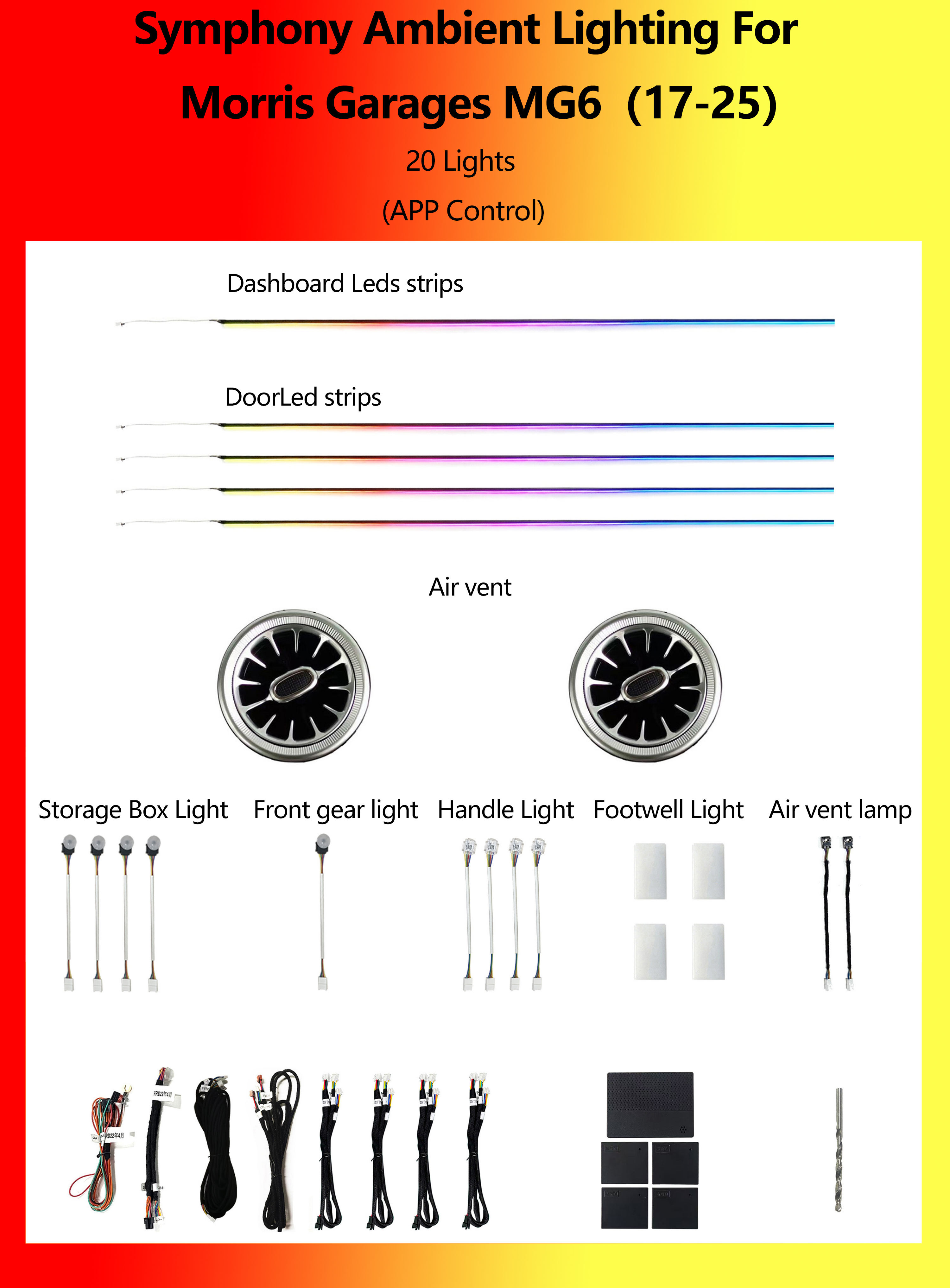 มอร์ริส แกร์ราจ MG6 ซิมโฟนี 20 ไฟ