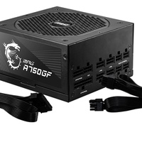 BEST SELLING pour MPG A750GF 750W Active PFC 80W Alimentation de bureau à découpage en stock Logo Dragon