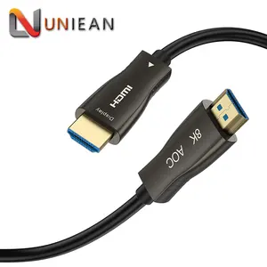 ניתן להתאמה אישית פופולרי מהיר HDMI מאריך על סיבים 8K AOC HDMI 8K 60Hz 10M 20M 30M 50M 100M 48Gbps כבל HDMI סיב אופטי