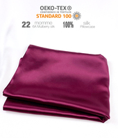 Taie d'oreiller en satin de soie 100 % personnalisée de luxe avec fermeture éclair pour les soins des cheveux et de la peau, usage domestique, commandes en gros