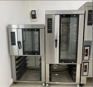 Four à convection industriel à air chaud 10 plateaux de Chine, pour boulangerie, fours à convection commerciaux à vendre, four à convection pour la cuisson du pain - Product Image 2