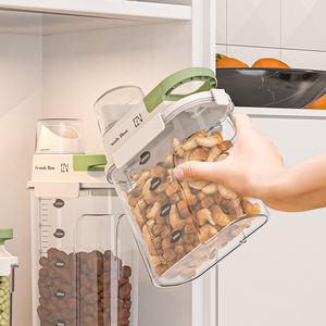 Récipient de stockage de céréales en plastique PP transparent écologique pour riz et haricots rouges, pot hermétique anti-humidité pour conserver la fraîcheur - Product Image 5