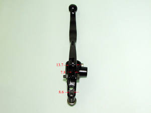 Palanca de freno DRAGONFORCE para repuesto de motocicleta <span class=keywords><strong>DT</strong></span> <span class=keywords><strong>175</strong></span>/Material ADC10 1 año de garantía - Product Image 5