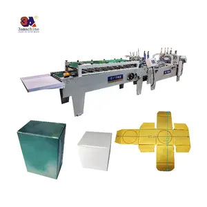 Machine automatique de <span class=keywords><strong>pliage</strong></span> et de collage de mini-boîtes, petite machine de <span class=keywords><strong>pliage</strong></span> et de collage de boîtes, mini-plieuse-colleuse de boîtes - Product Image 3