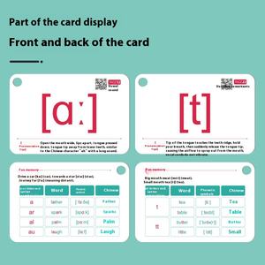 Tarjetas del Alfabeto Fonético <span class=keywords><strong>Internacional</strong></span> Charisma 48, Educación Infantil, Letras Inglesas Mayúsculas y Minúsculas, Material Educativo - Product Image 3