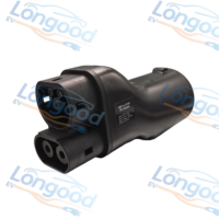 Adaptateur Longood 2026 GBT vers CCS2, chargeur rapide GBT 300KW, convertisseur de connecteur EV pour voiture électrique CCS2 Tesla Dongfeng Wuling BYD