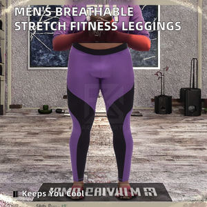 Leggings de Yoga Elásticos y Transpirables para Correr, de Secado Rápido y Color Resistente, Venta al por Mayor - Product Image 2