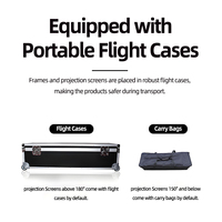 Écran de support de projection extérieur Projection arrière 4K haute définition Portable détachable adapté au bureau et à la maison