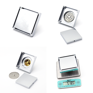 Fabrication sur mesure Marque privée Carrelage à insérer Drains de sol invisibles pour la rénovation de salle de bain et de toilettes - Product Image 6