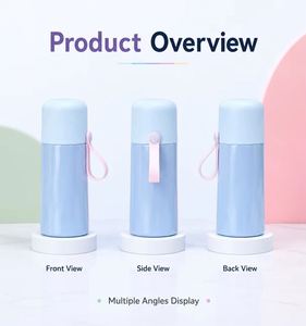 Durable 316 Steel Kids Water Bottle <b>Double</b> <b>Wall</b> Vacuum Insulated Thermal Tumbler Eco-Friendly - Product Image 3