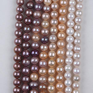 Zhuji Promotion 10-12mm Natural Freshwater <b>Pearl</b> DIY Necklace Bracelet Material Edison Round White <b>Loose</b> <b>Pearls</b> - Product Image 1