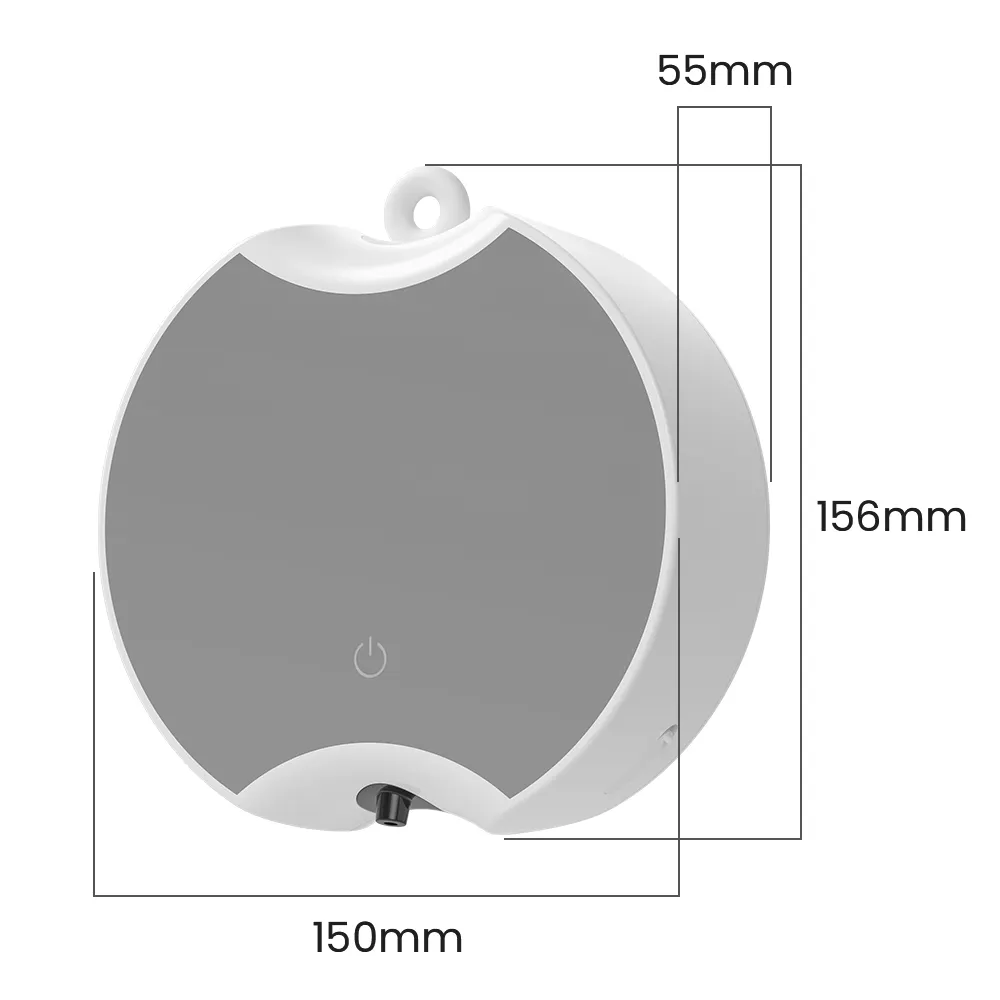 ABSプラスチック壁掛け自動フォームソープディスペンサー付きバスルームタッチレス電気ソープディスペンサーUSB充電付き