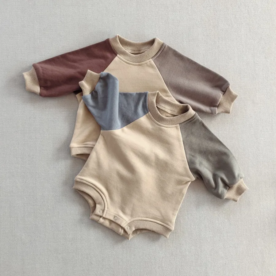 Baby Toddler Raglan Sleeve Romper