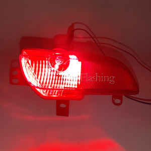 Feu Arrière de Pare-chocs pour Peugeot 206 Plus <span class=keywords><strong>207</strong></span> Hayon Berline, Feu Stop, <span class=keywords><strong>Clignotant</strong></span> et Antibrouillard avec Ampoule – Accessoire Automobile - Product Image 5