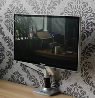 Support de moniteur de bureau en aluminium XSJ8012C à fixation par pince, bras à ressort mécanique, levage libre, mouvement complet, support TV, capacité de charge 10 kg