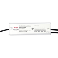 CUL FCC CE RoHS Certifié 4-en-1 Dimmable LED Driver 0-10V Sortie Unique IP67 Étanche AC-DC LED Éclairage 12V 24V 200W