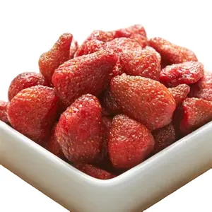 Dried fruit diced strawberries Best quality preserved fruits dry strawberry