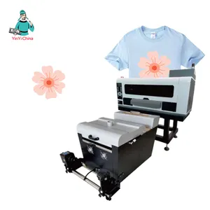 High-Quality 30cm Pet Film xp600 2 Printing Heads Dtf T-Shirts Printer with Print Platform Lighting Function