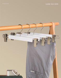 卸売可能なU字型ソリッドメタルパンツ/ズボンハンガー調整可能スカートハンガークリップワードローブ用機能デザイン - Product Image 6